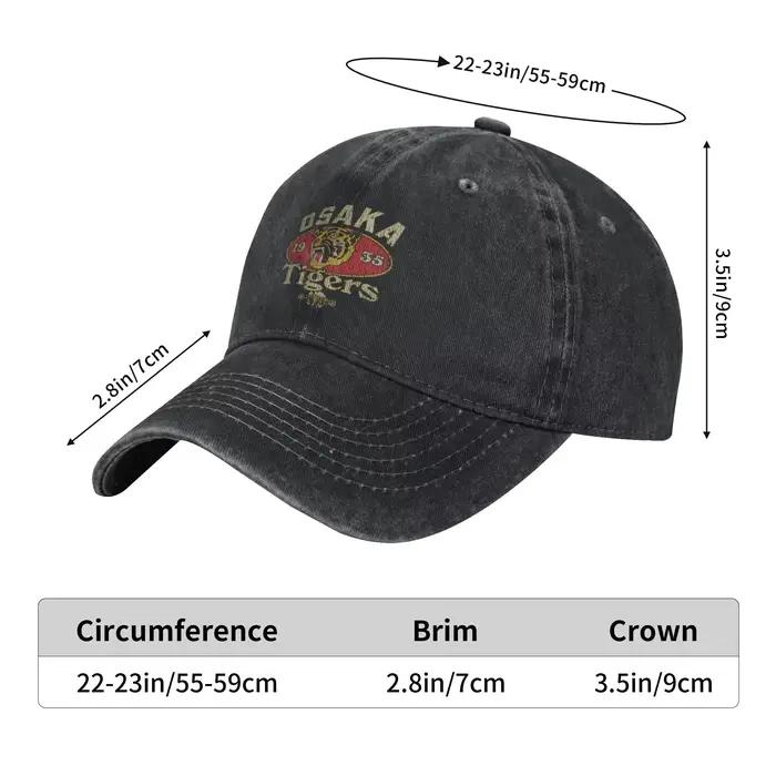 Osaka Tigers 1935 casquette de Baseball soleil course Hippie résistant au