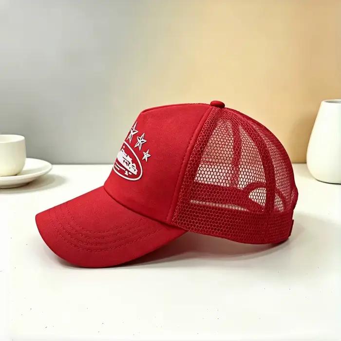 Nouvelle casquette de baseball tendance européenne et américaine avec imprimé unique de bateau de croisière