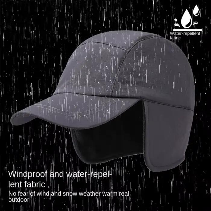Casquette de baseball d'hiver chaude en polaire