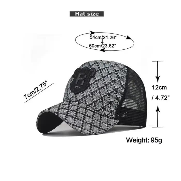 Casquette de camionneur unisexe pour hommes et femmes