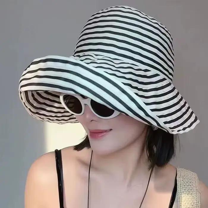 Chapeau de pêcheur pliable pour femmes