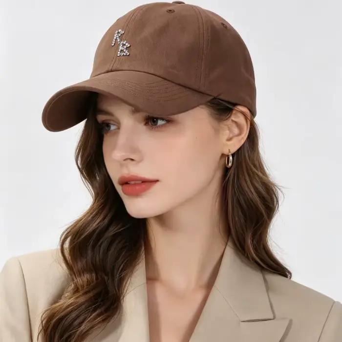 Casquettes de baseball de luxe américaines personnalisables pour hommes et femmes