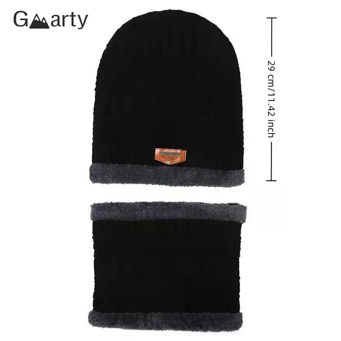 1 ensemble hiver chaud chapeau écharpe