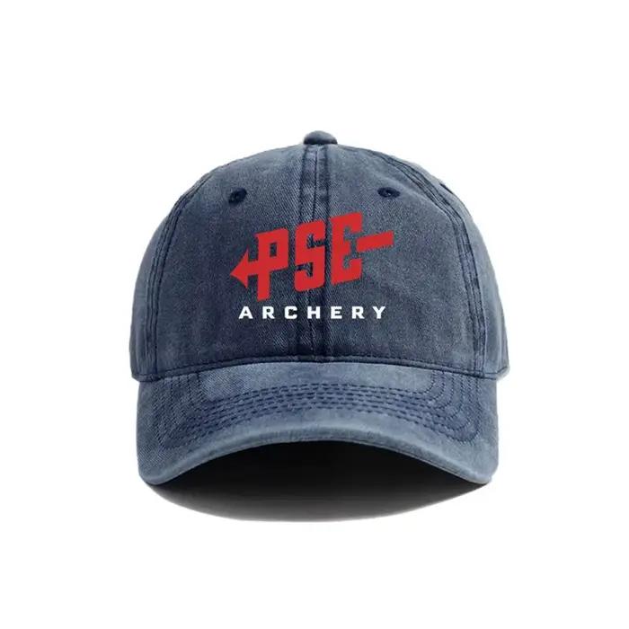 PSE tir à l'arc casquettes de Baseball chapeaux en détresse casquette hommes femmes rétro en plein air été réglable Protection solaire décontracté polyvalent chapeau