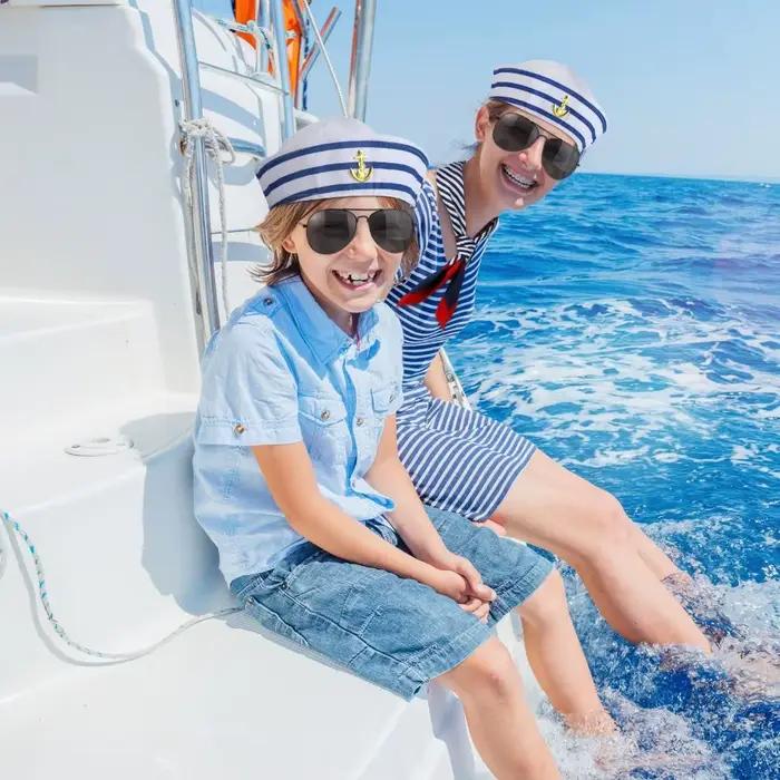 Chapeau de Capitaine de Bateau de Mode