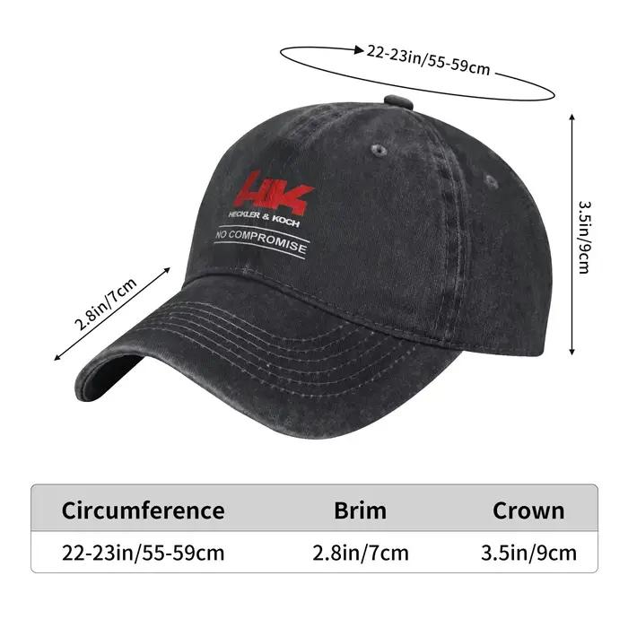 Casquette Heckler et Koch Casquette de Baseball Protection Solaire Polyvalente pour Femmes Hommes Occasions Décontractées