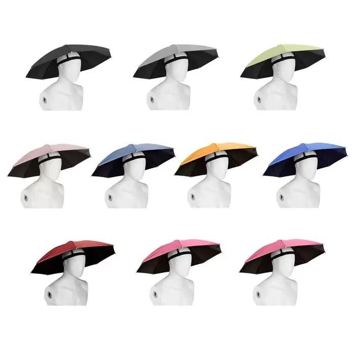 Parasol portable pour la tête