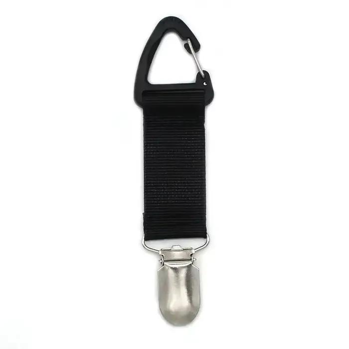 Clip de sac portable pour chapeau de paille de voyage en plein air