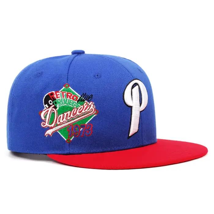 Nouvelle Casquette de Baseball 2026 à Bord Plat avec Lettre P Brodé 1973 sur le Côté