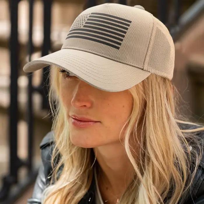 Casquette de baseball drapeau américain 2025 en polyester pour homme et femme design patriotique étoiles et rayures ajustement réglable quatre saisons occassions décontractées