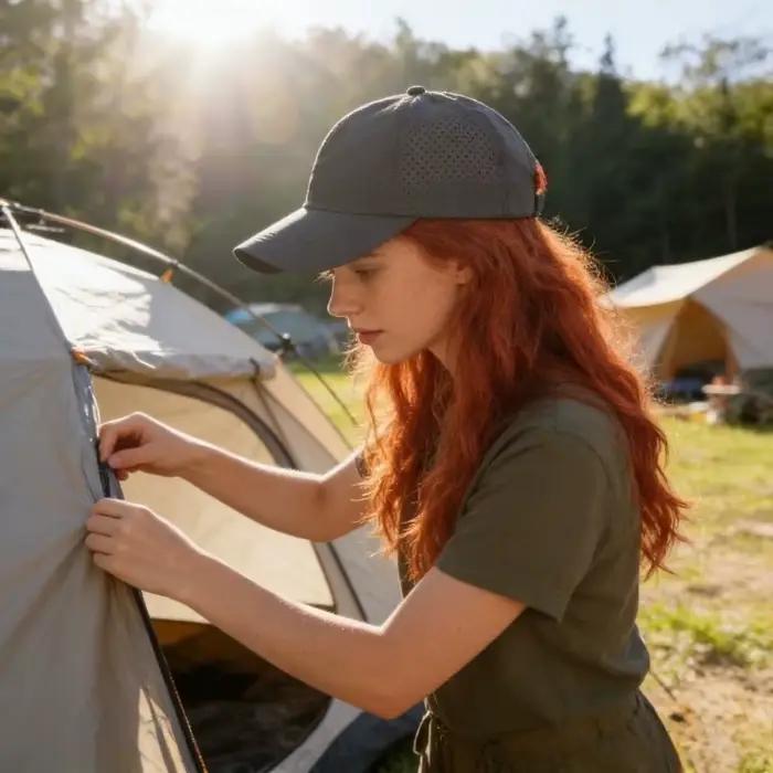Casquette de baseball légère et souple pour femme