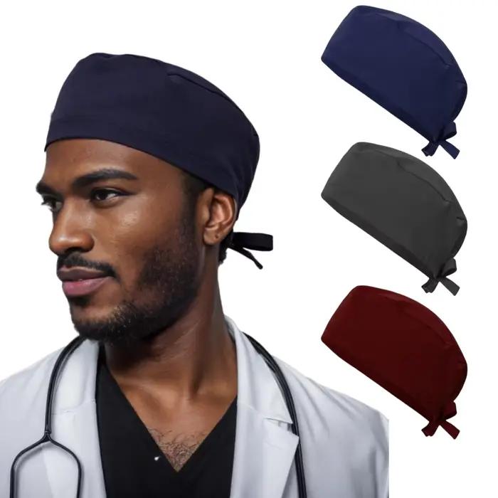 Chapeau médical à cheveux longs pour femmes et hommes