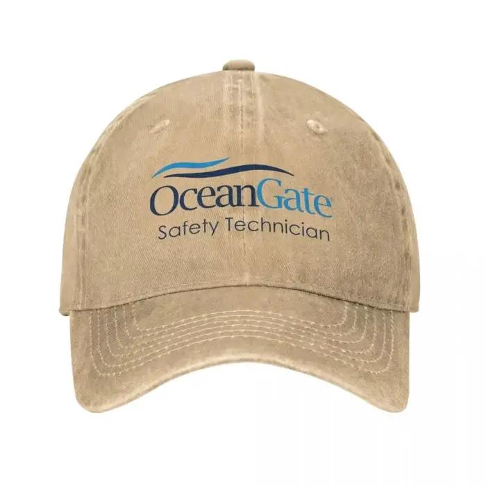Casquette de Baseball Vintage OceanGate pour technicien de sécurité