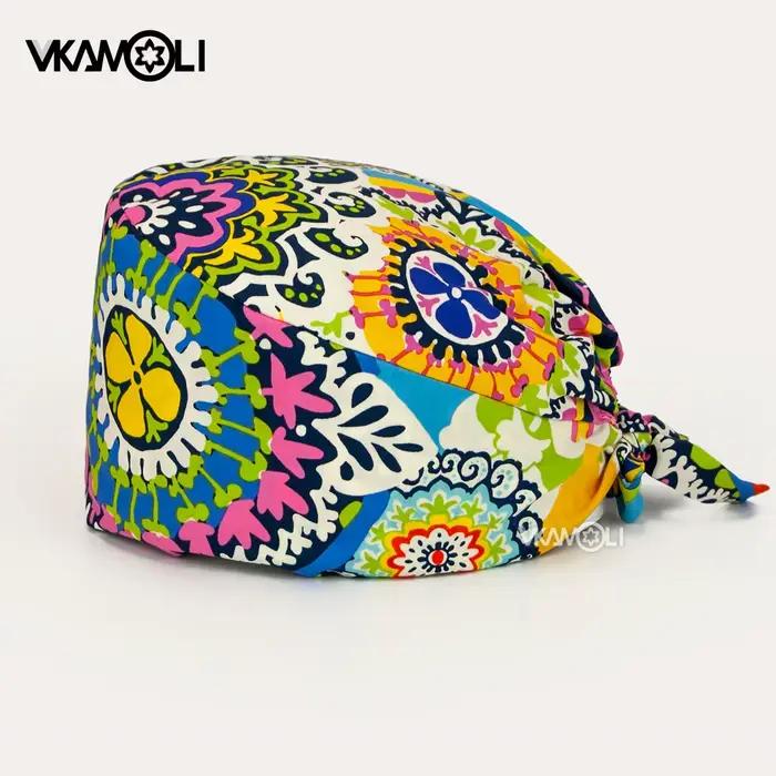 Chapeaux à imprimé floral pour femmes