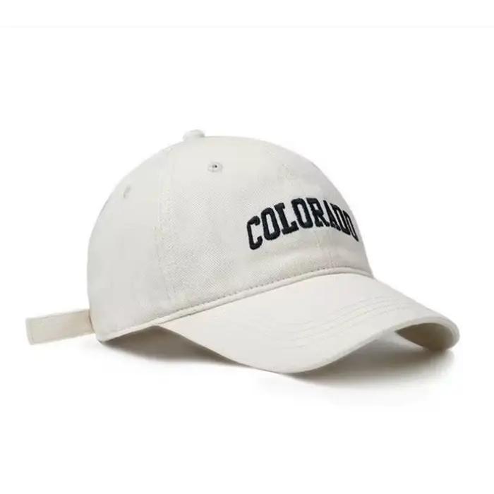 Casquette de baseball de haute qualité avec lettrage brodé