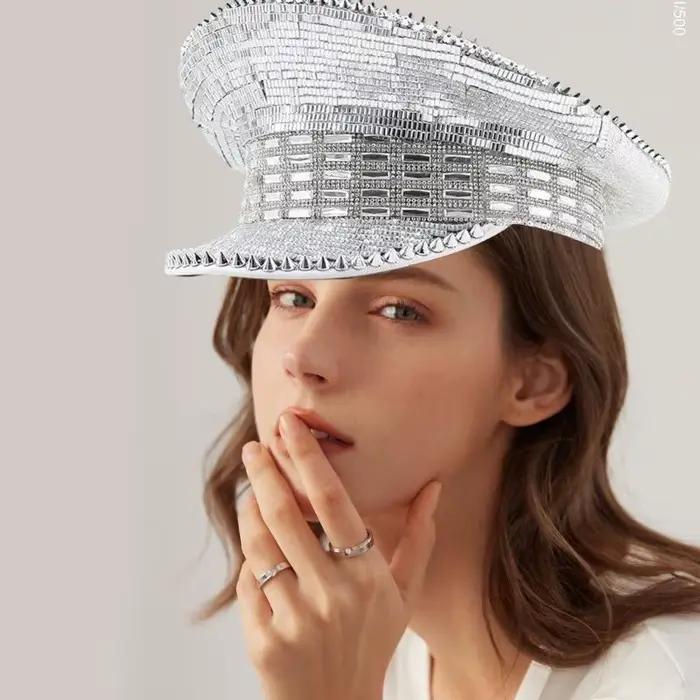 Casquette capitaine en argent 39BB