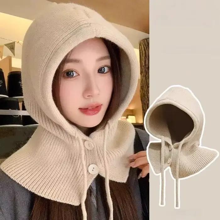 Cagoule écharpe intégrée pour femmes et hommes
