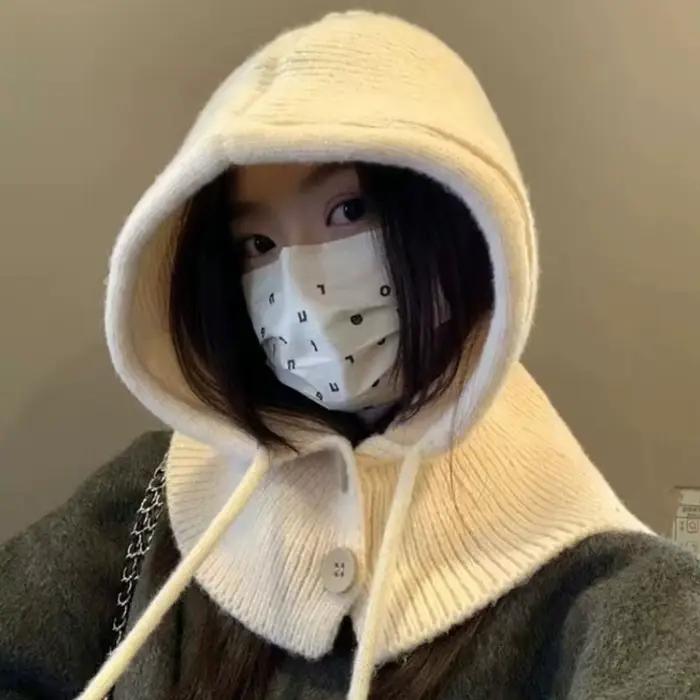 Bonnet en tricot doux et chaud pour l'hiver