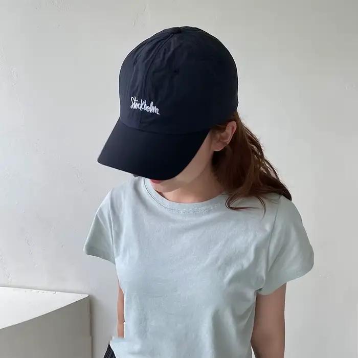 Casquette de baseball brodée légère à séchage rapide pour hommes et femmes