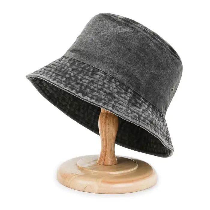 Chapeau de pêcheur rétro délavé pour couples