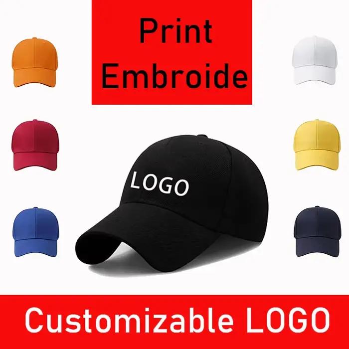 Casquette de baseball réglable avec logo personnalisé pour hommes et femmes