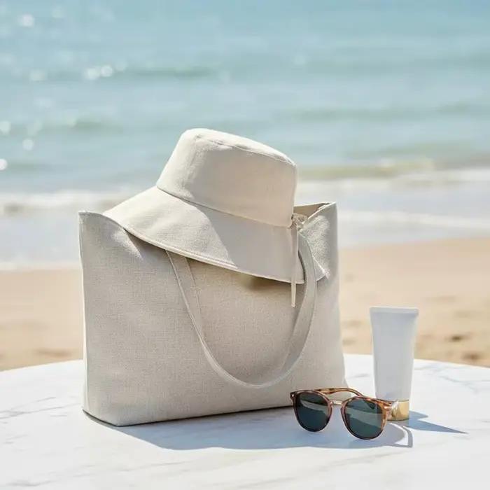 Chapeau d'été confortable à large bord pour femme