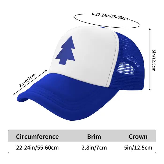 Chapeau Snapback Dipper Pins Casquette Sport Polyester Design Imprimé Protection Solaire Unisexe Blanc Gris Rouge Armée Camouflage Noir Vert Occasions Spéciales