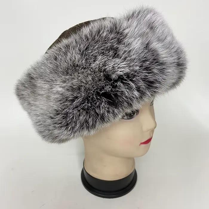Nouvelles casquettes de fourrure à la mode chapeaux