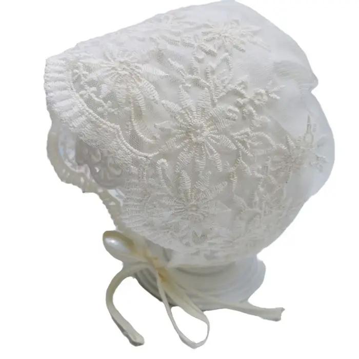 Chapeau de bébé en dentelle pour nouveau-né princesses photos automne printemps occasions spéciales
