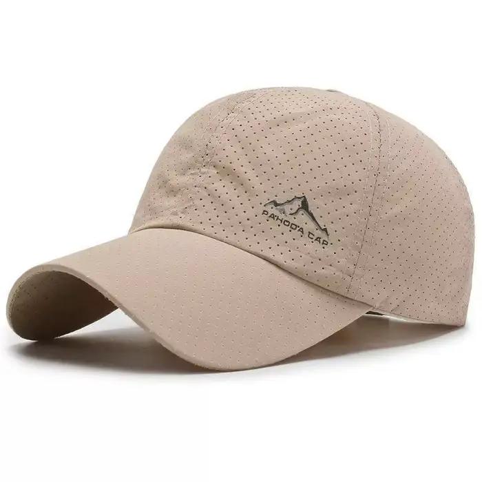 Casquette de baseball unisexe légère en maille ventilée – Restez au frais et protégé en été – Bouclier solaire pour