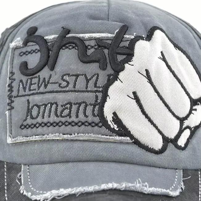 Casquette de baseball Hip Hop avec broderie de lettres