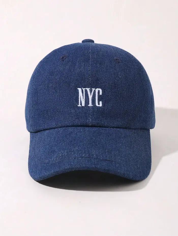 Casquette de baseball brodée New York - Unisexe