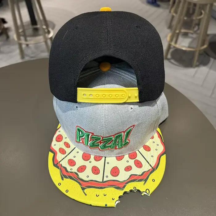 Casquette Hip-Hop Unisexe Style Street Personnalité Visière Large Protection Solaire Printemps Automne Été Danse Urbaine Occasions Spéciales