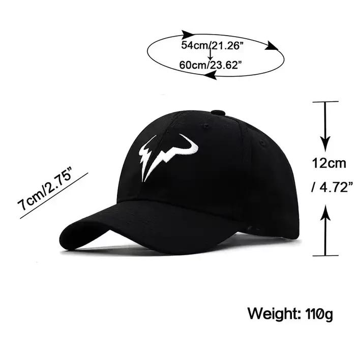 Casquettes de Baseball pour hommes femmes 100% coton Casquette de Tennis 3d broderie Snapback