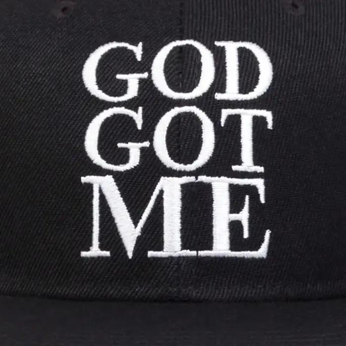 Chapeaux Hip-hop brodés unisexe GOD GOT ME