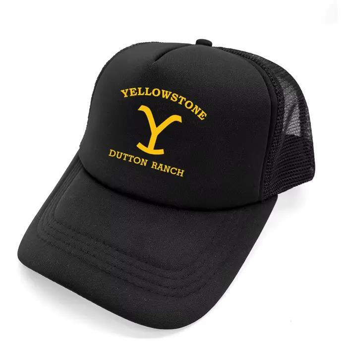 Chapeau drôle Yellowstone Dutton Ranch Casquette de baseball avec ventilation pour homme et femme occasions spéciales variété de couleurs