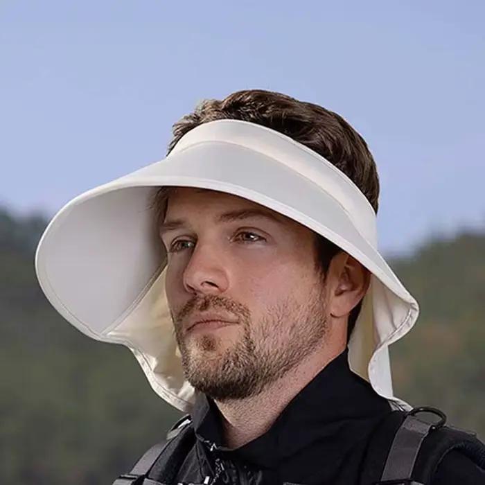 Casquette de soleil pour homme à visière large