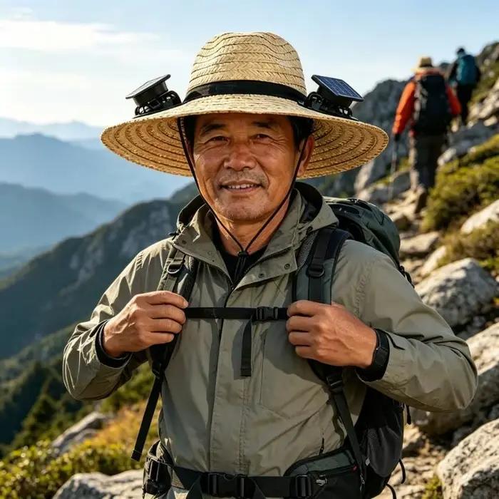 Chapeau soleil ventilé M6CC