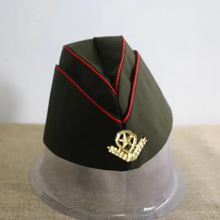 Casquette de marin en coton et polyester style aviation pour adultes occasions spéciales performances théâtrales et cosplay