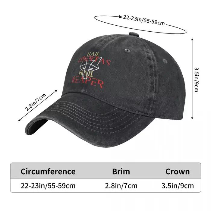 Casquette de baseball Hail Libertas pour hommes et femmes