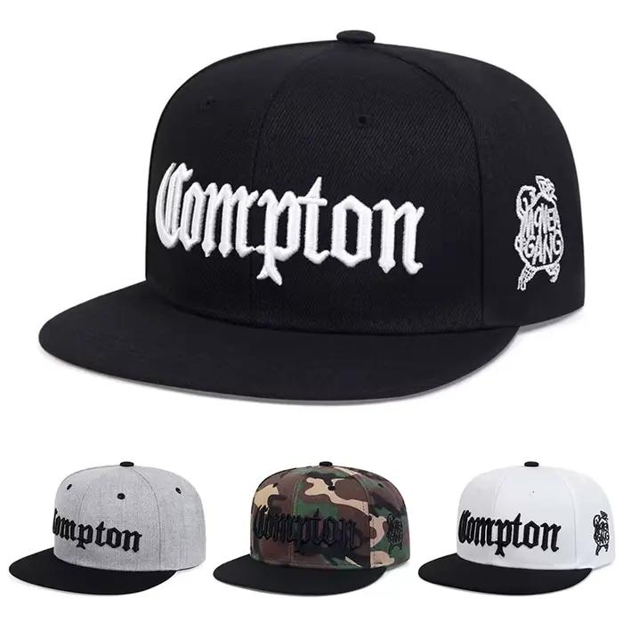 Nouvelle Casquette de Baseball 2026 Compton Brodé Hip Hop Skateboard