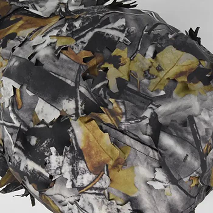 Casquette de baseball camouflage ornée de feuilles pour hommes et femmes