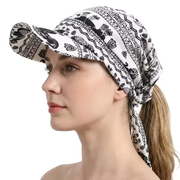 Casquette de baseball vintage tendance avec motif imprimé