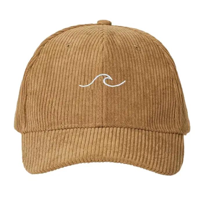Casquette de baseball en velours côtelé pour hommes et femmes