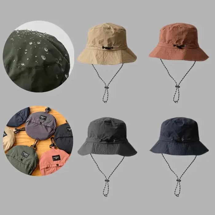 Chapeau seau Panama pliable