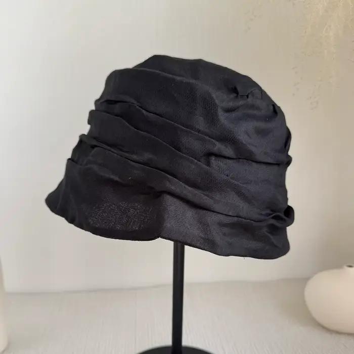 Chapeau Bob 100% Ramie Japonais Vintage Froissé pour Femme