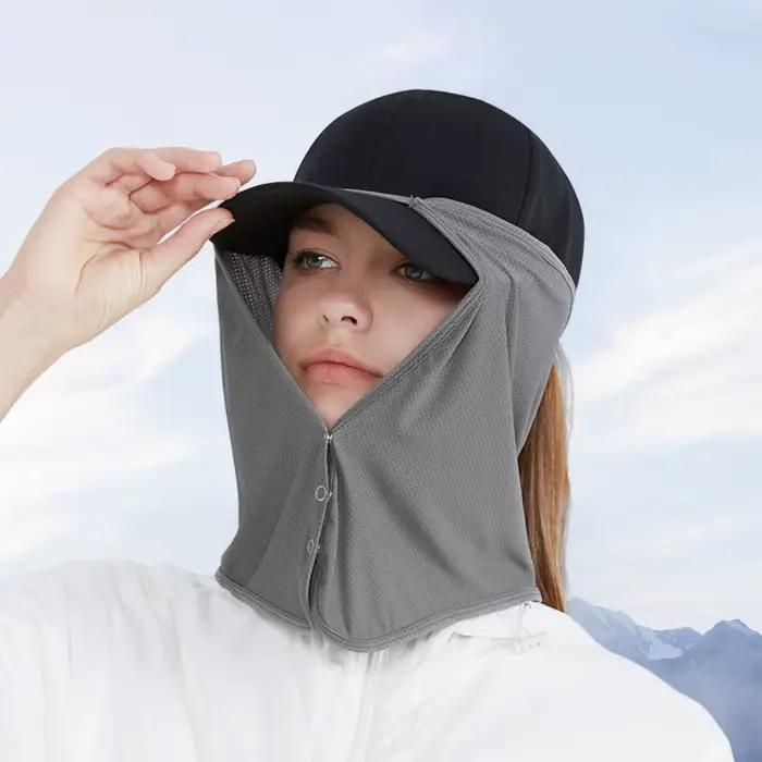 Chapeau de soleil d'extérieur à protection du cou pour la pêche
