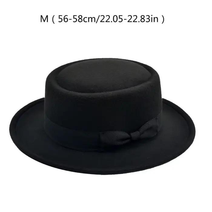 Chapeau occidental classique pour homme et femme style sport polyester confortable large bordures hiver décontracté