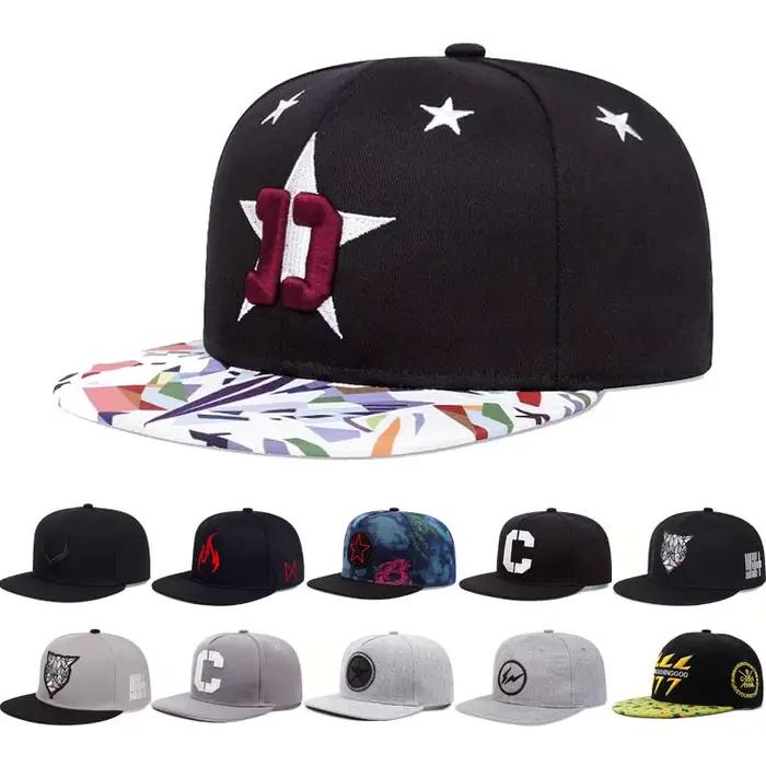 Nouvelle haute qualité 3D broderie casquette de Baseball rétro Gorras chapeaux Planas Chapeau plat Bill HipHop Snapbacks