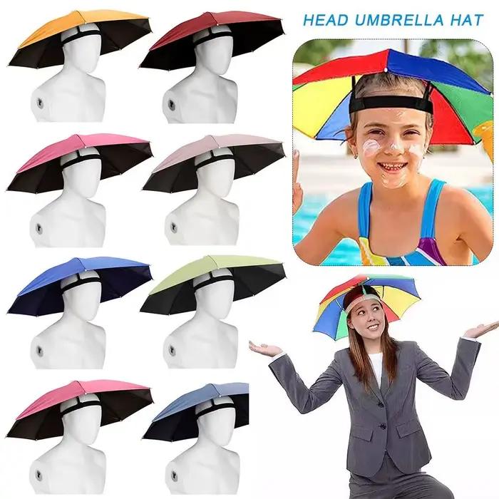 Parasol portable pour la tête